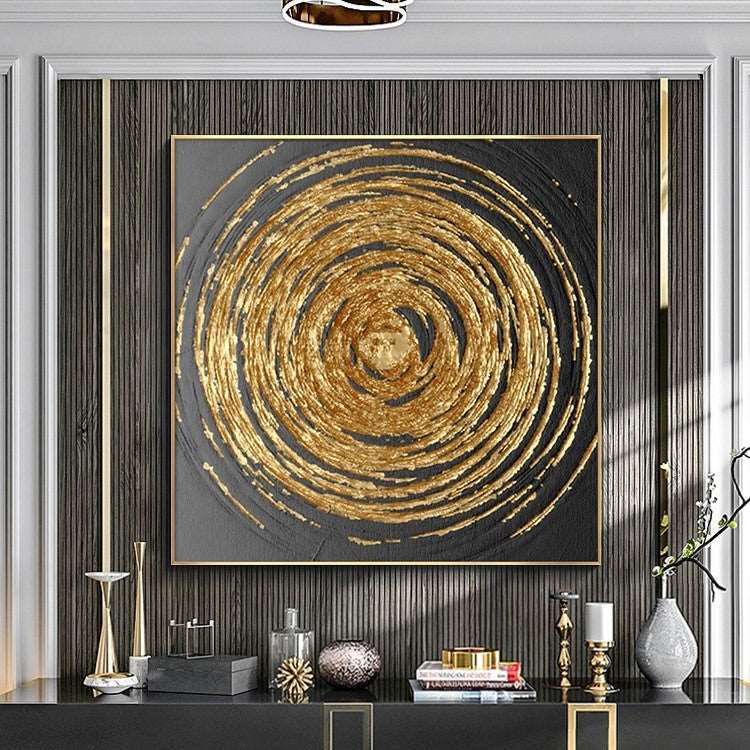 Chiaroscuro Painting - Textured - Artvora