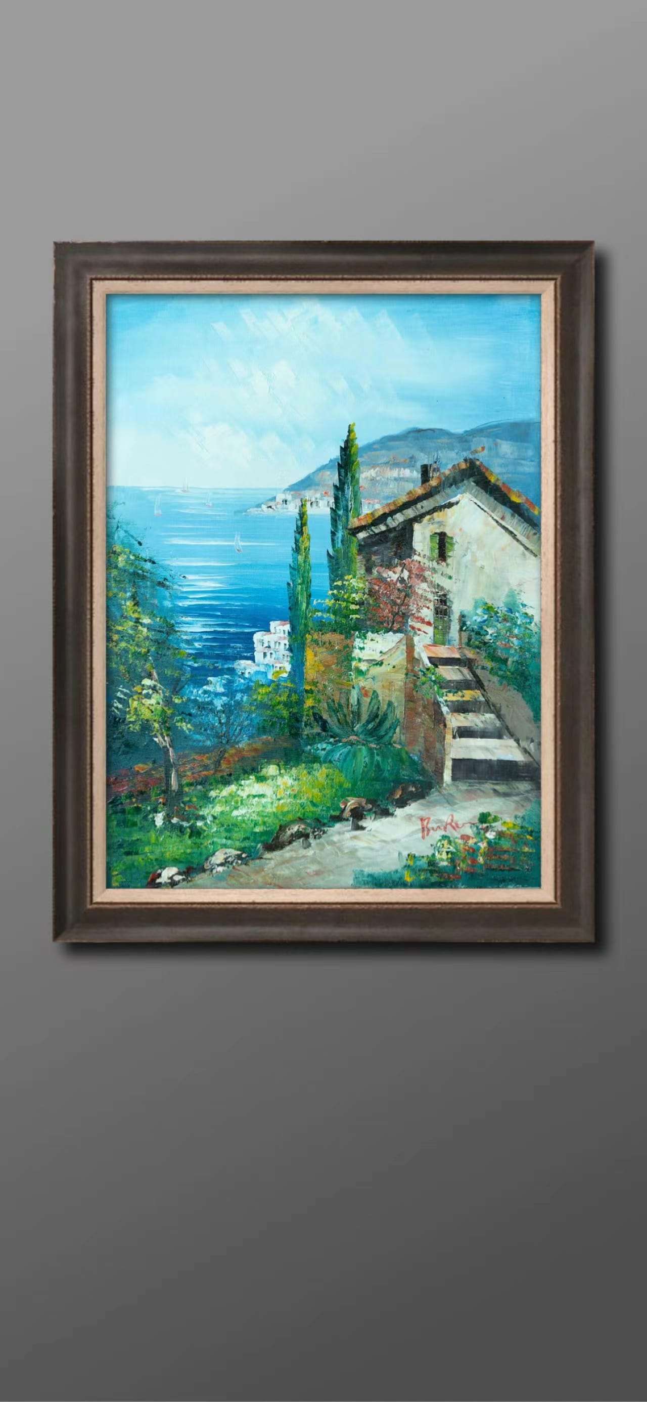 Coastal scenery Painting - Landscape - Artvora