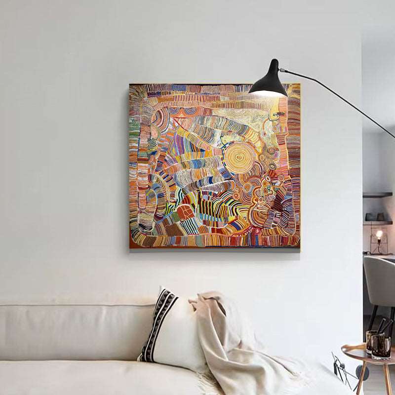 Amassing Wealth Painting - Abstract - Artvora