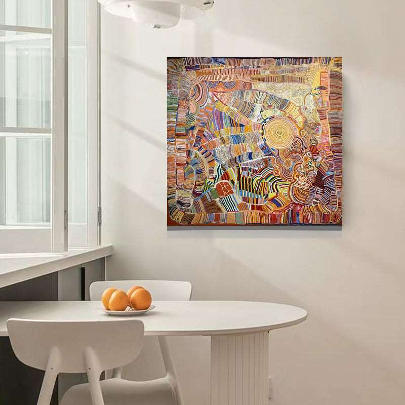 Amassing Wealth Painting - Abstract - Artvora