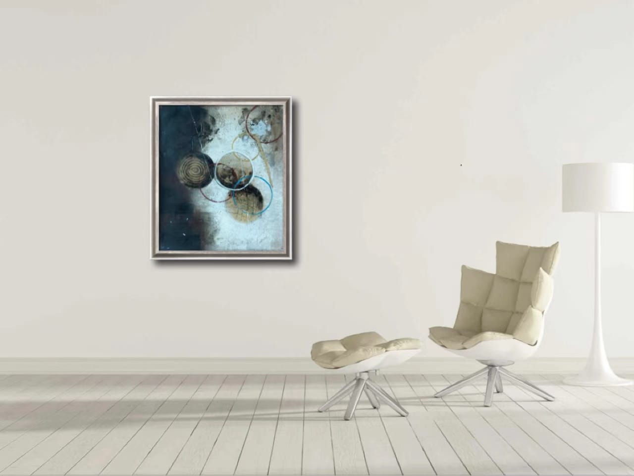 Ball 3 Painting - Abstract - Artvora