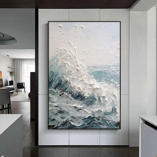 Big Waves Painting - Landscape - Artvora