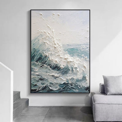 Big Waves Painting - Landscape - Artvora