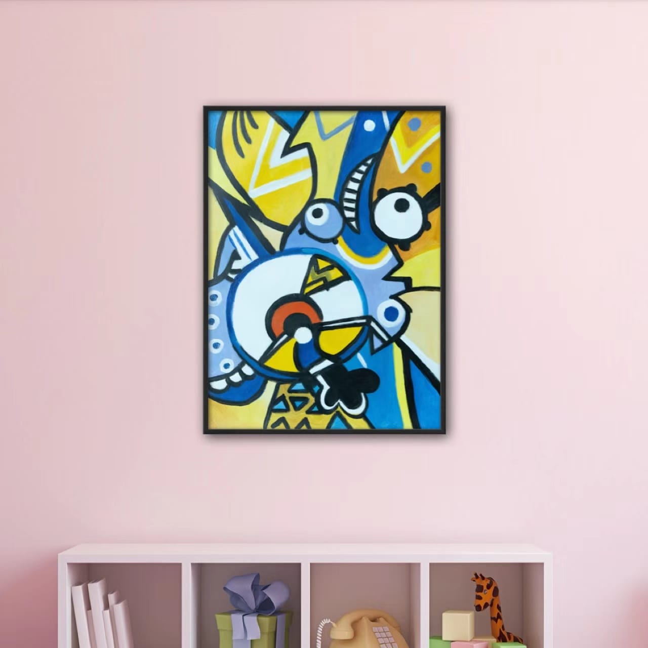 Birds Painting - Cartoon - Artvora