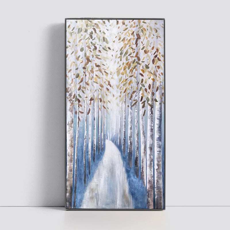 Blue Trail Painting - Landscape - Artvora