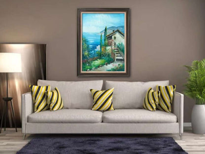 Coastal scenery Painting - Landscape - Artvora