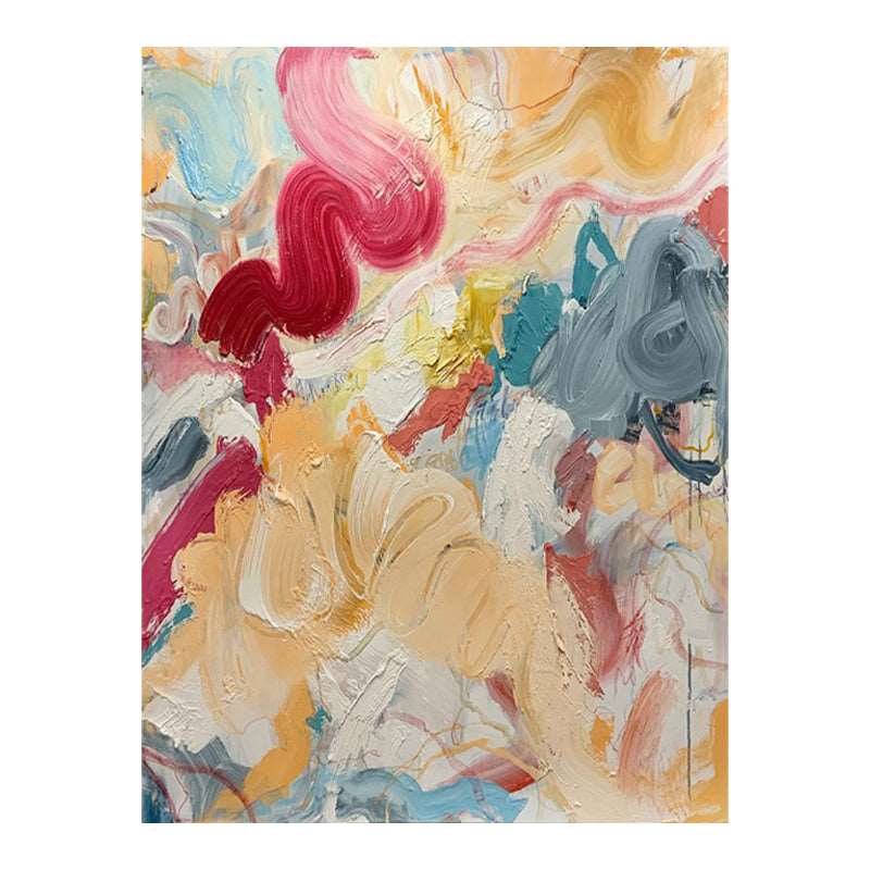 Color Psychedelia Textured Painting - Artvora