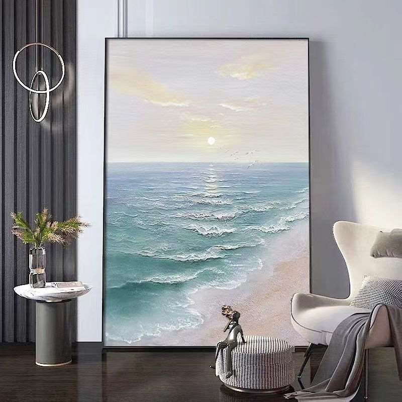 Cool Water Painting - Landscape - Artvora