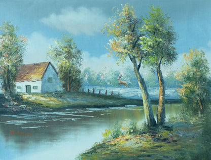 Countryside Scenery No.03 Painting - Landscape - Artvora