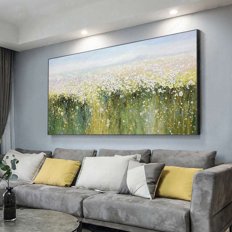 Daisy Ocean Painting - Landscape - Artvora