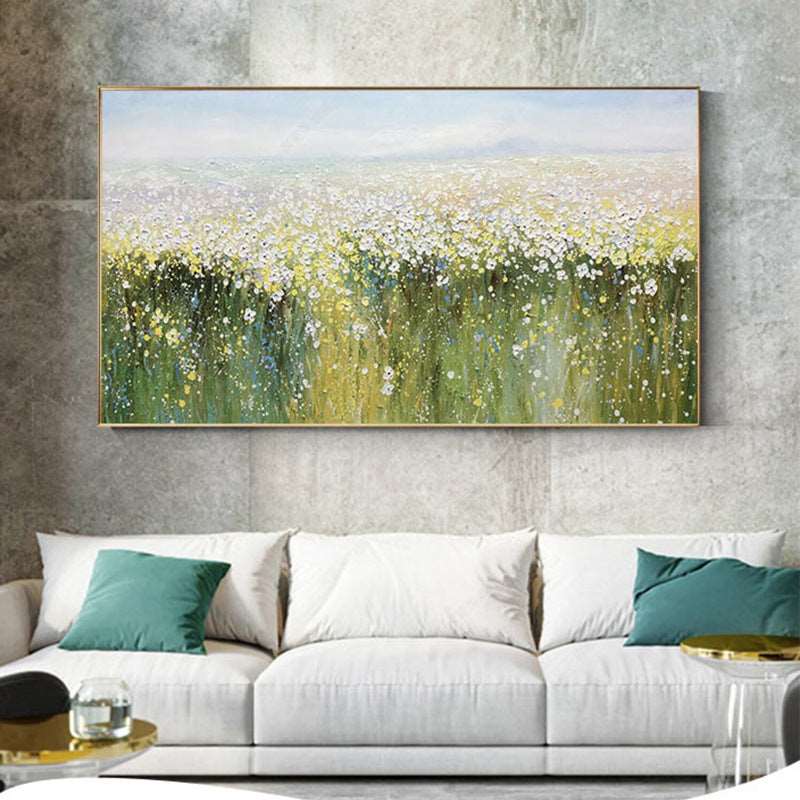 Daisy Ocean Painting - Landscape - Artvora