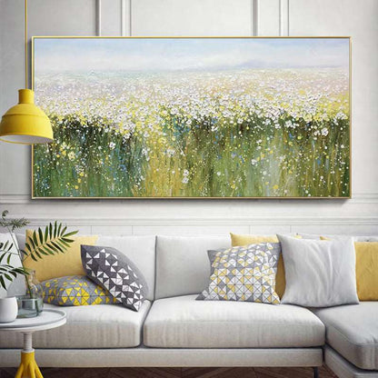 Daisy Ocean Painting - Landscape - Artvora