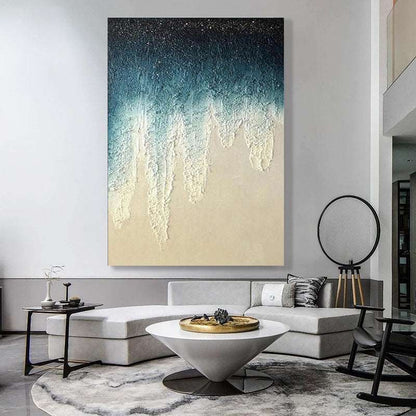 Deep Ocean Painting - Abstract - Artvora