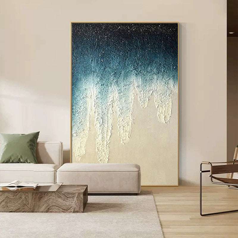 Deep Ocean Painting - Abstract - Artvora