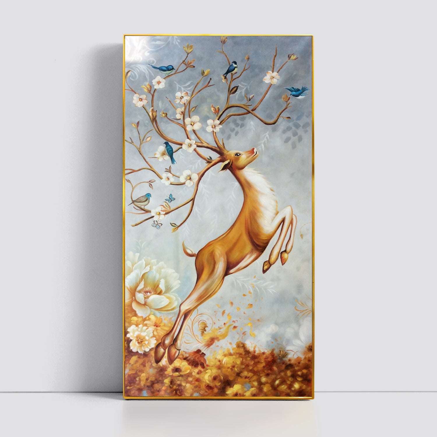 Elf Deer Painting - Animal - Artvora