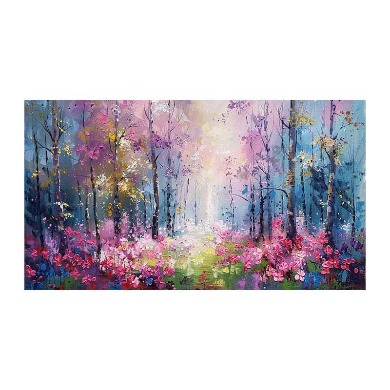 Fantasy Forest Painting - Abstract - Artvora