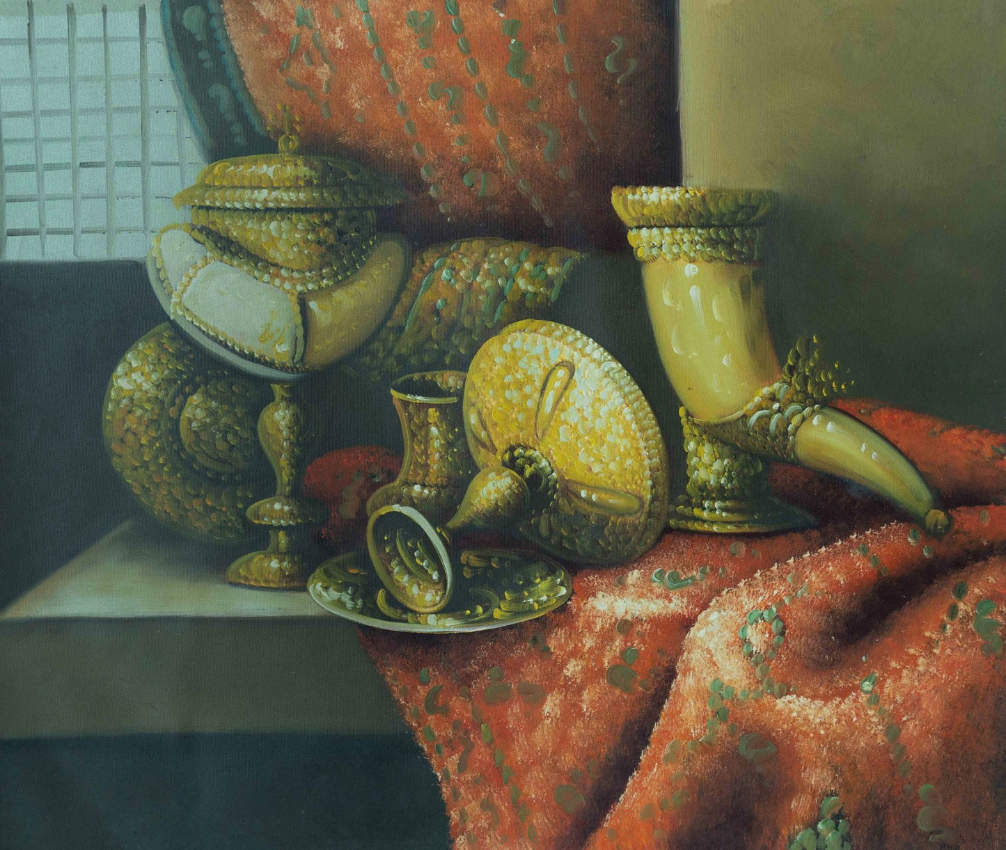 flagon 24*20 Painting - Still Life - Artvora