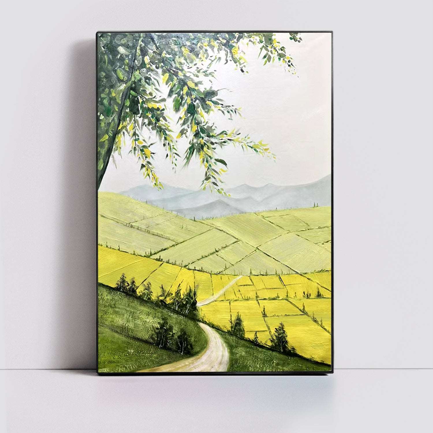 Golden Fields Painting - Landscape - Artvora