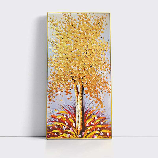 Golden Fruit Painting - Flowers - Artvora