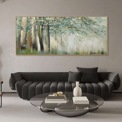 Golden Woods Painting - Landscape - Artvora