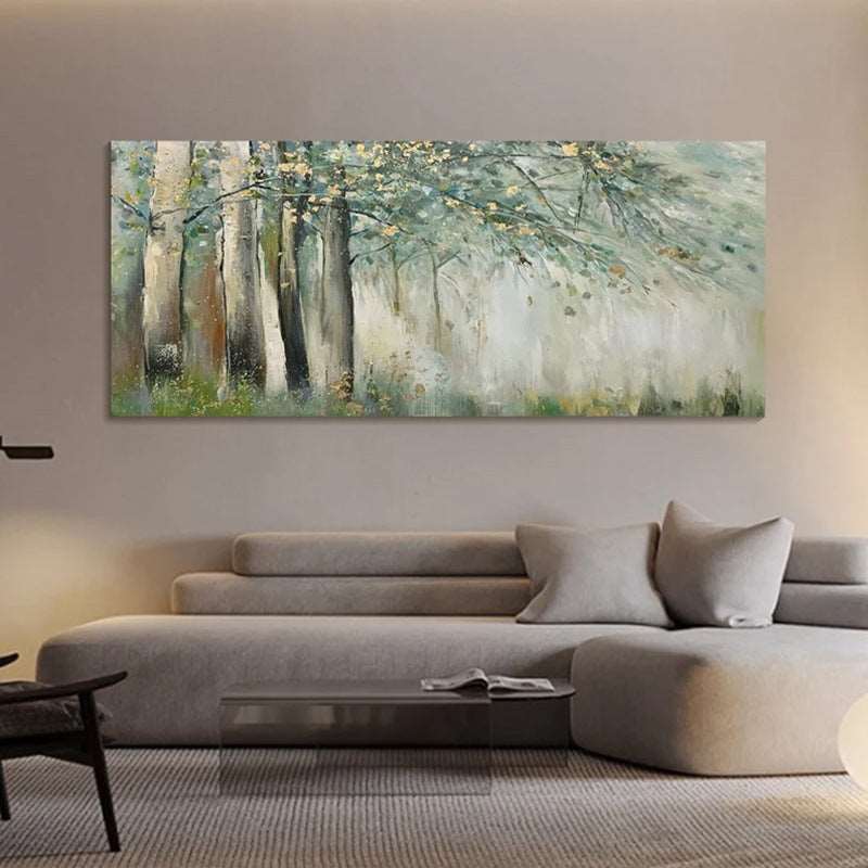 Golden Woods Painting - Landscape - Artvora