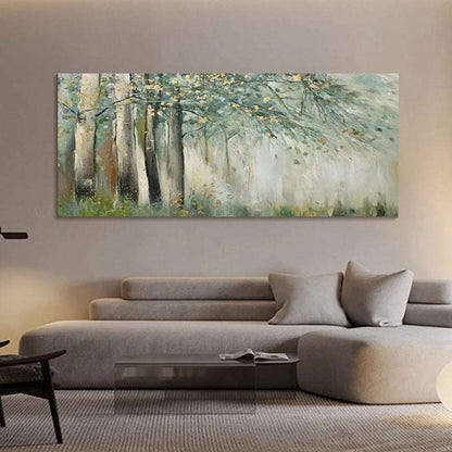 Golden Woods Painting - Landscape - Artvora