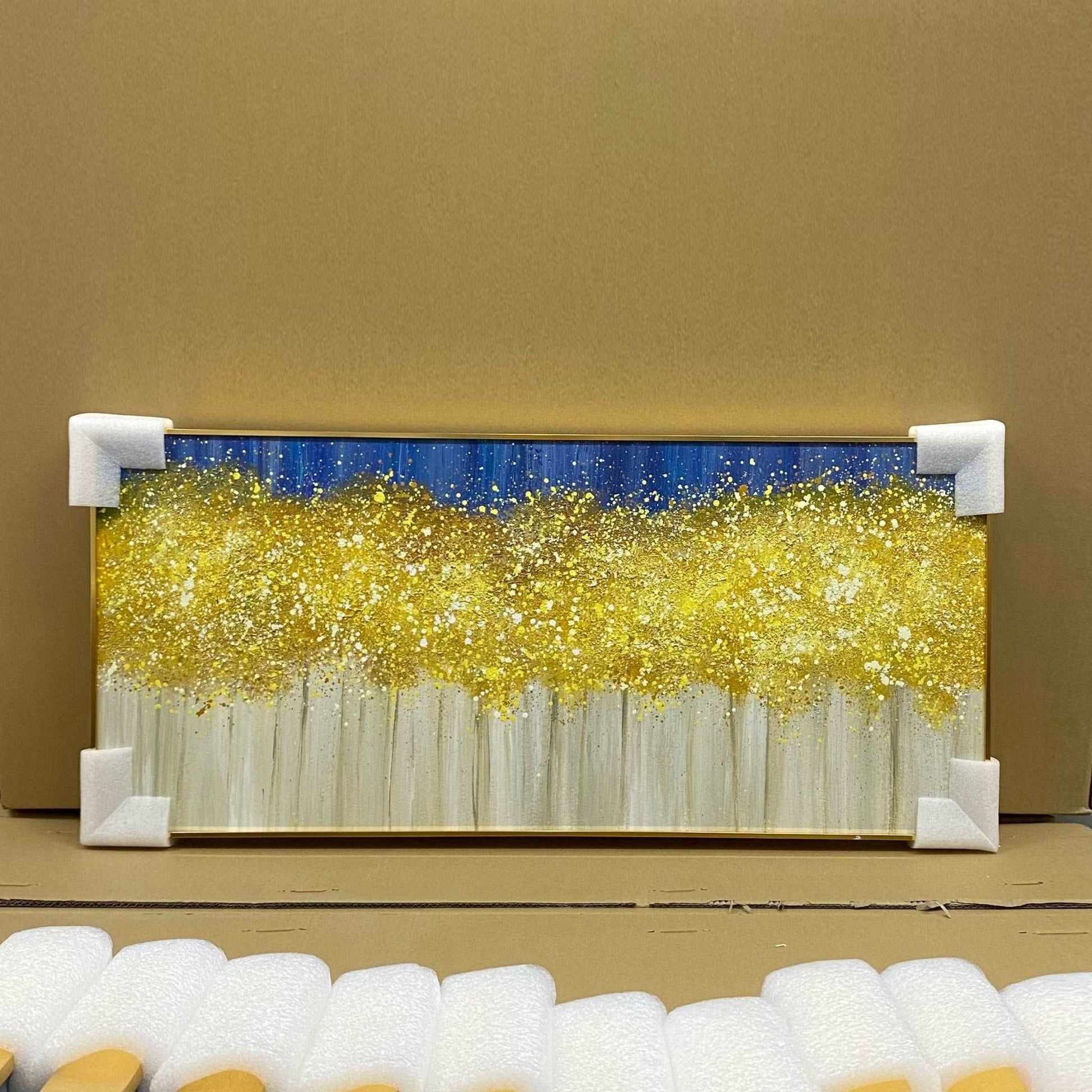 Home decor acrylic paintings for bedroom series 3 Painting - Textured - Artvora