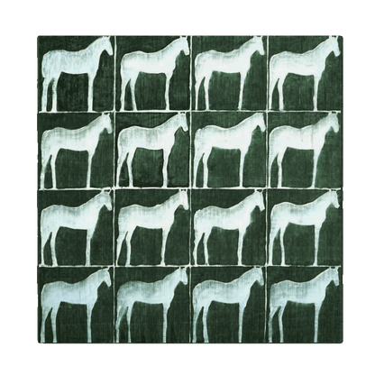 Horses Painting - Minimalist - Artvora