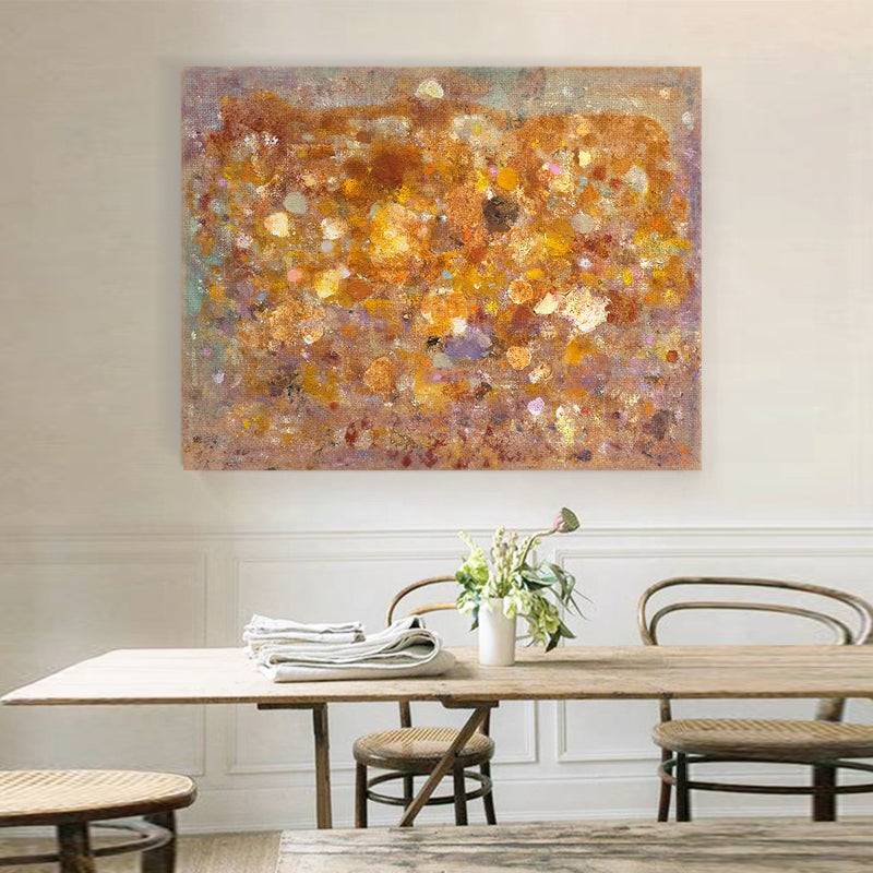 Just Gold Painting - Abstract - Artvora