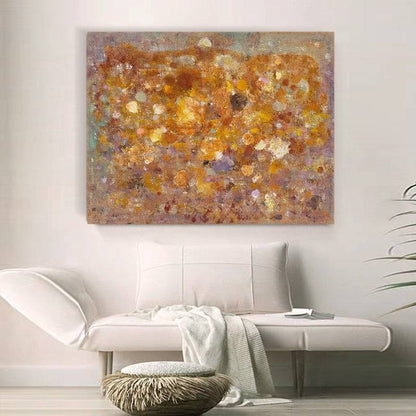 Just Gold Painting - Abstract - Artvora