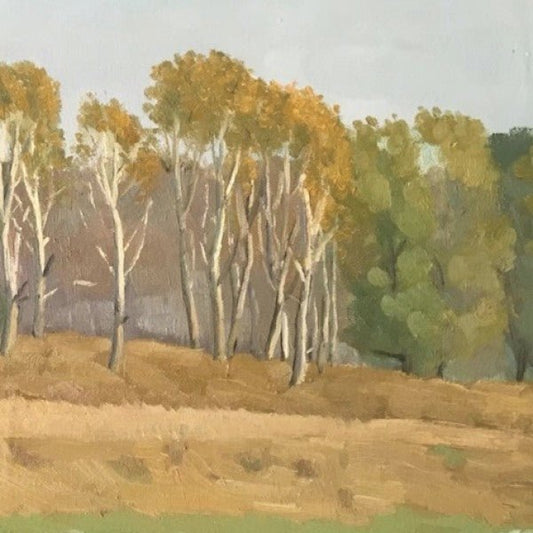 Late Autumn Painting - Landscape - Artvora