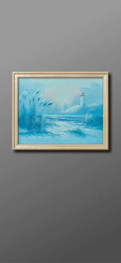 Lighthouse Painting - Landscape - Artvora