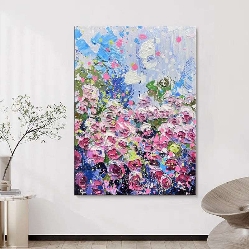 Like a Pink Dream Painting - Abstract - Artvora