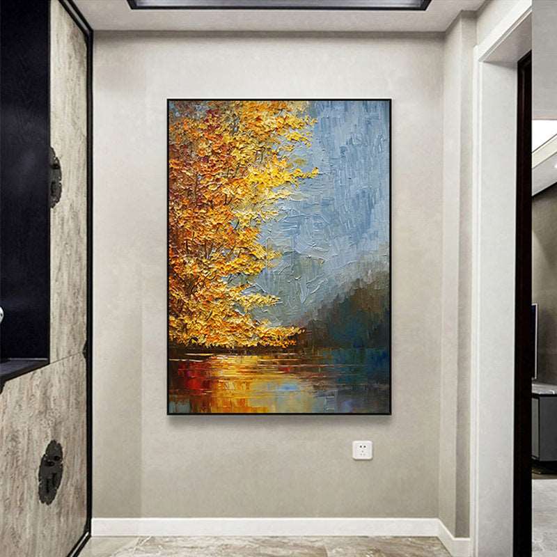 Maple Forest Painting - Landscape - Artvora