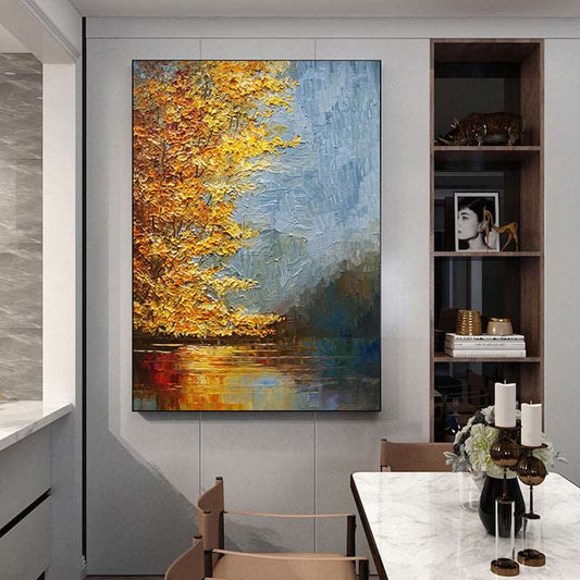 Maple Forest Painting - Landscape - Artvora