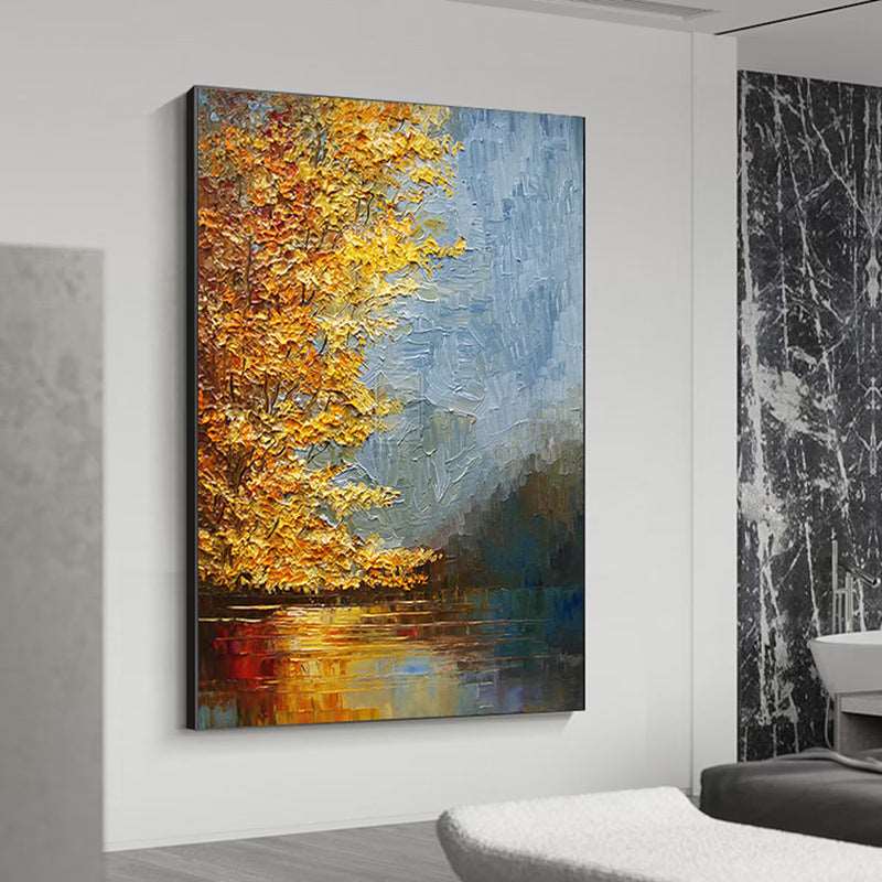 Maple Forest Painting - Landscape - Artvora