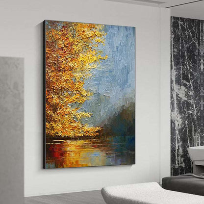 Maple Forest Painting - Landscape - Artvora