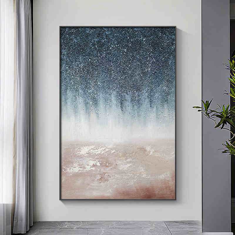 Meteor Painting - Textured - Artvora