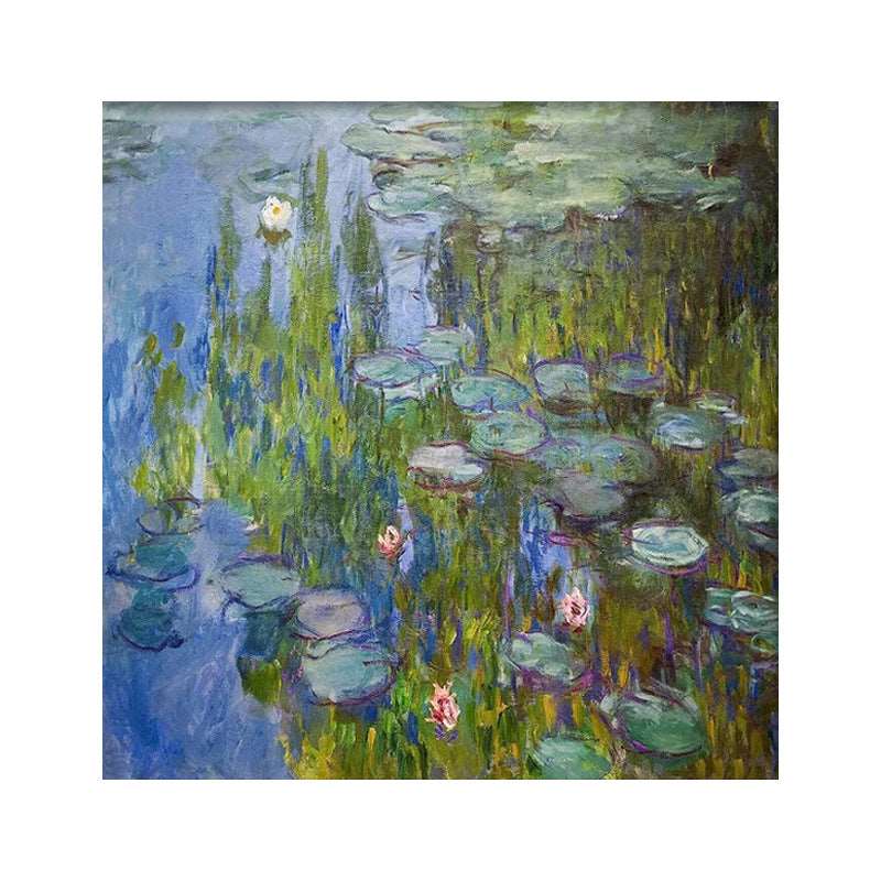 Monet- Water Lilies Painting - Flowers - Artvora