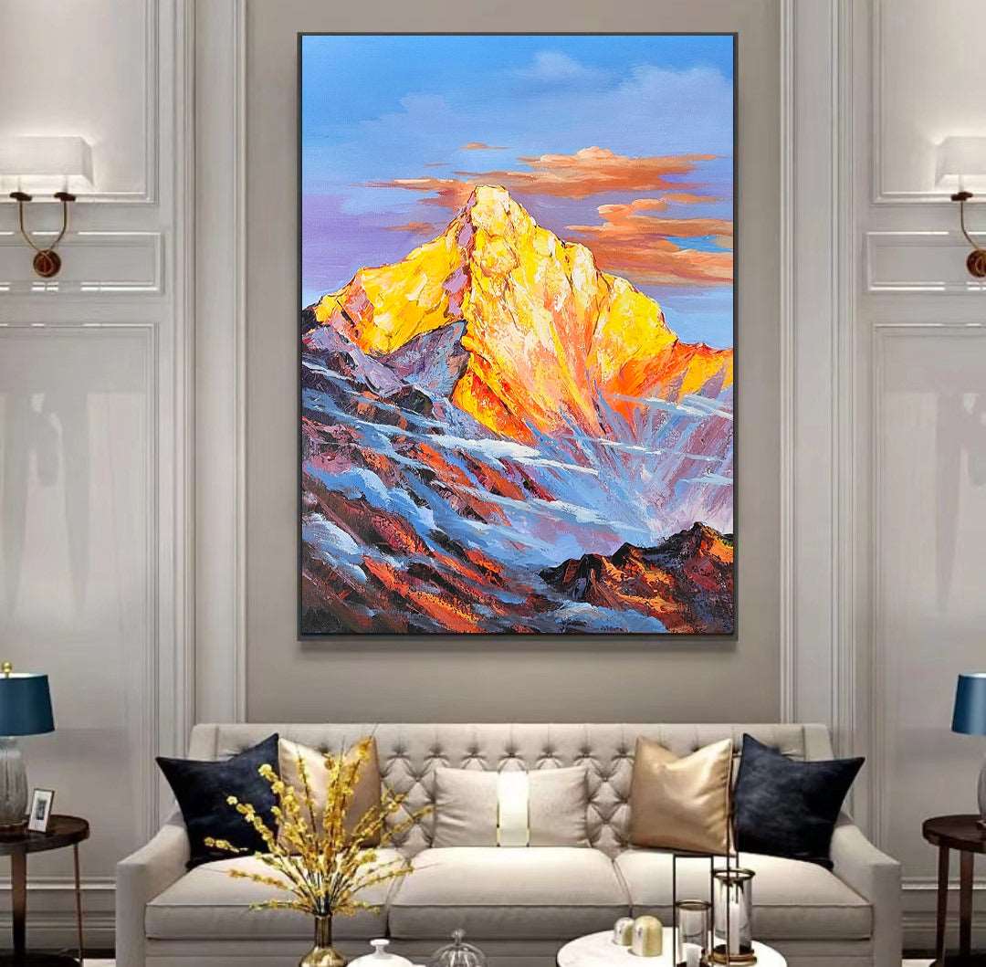 Mount Kinabalu Painting - Landscape - Artvora