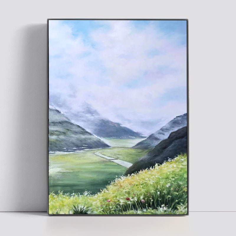 Gorge Painting - Landscape - Artvora