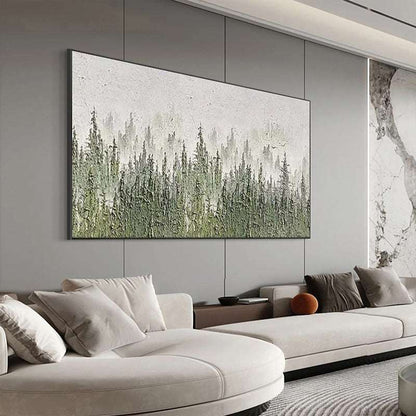 Mountain Forest Painting - Landscape - Artvora