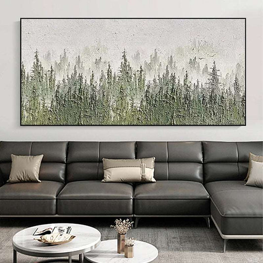 Mountain Forest Painting - Landscape - Artvora