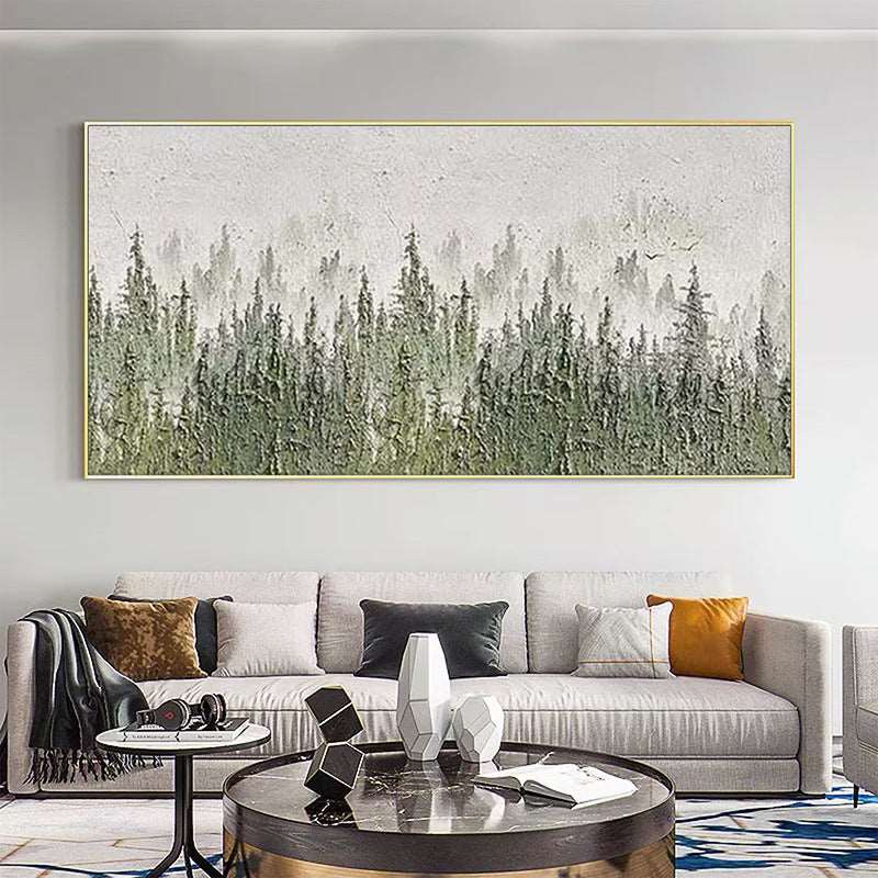 Mountain Forest Painting - Landscape - Artvora