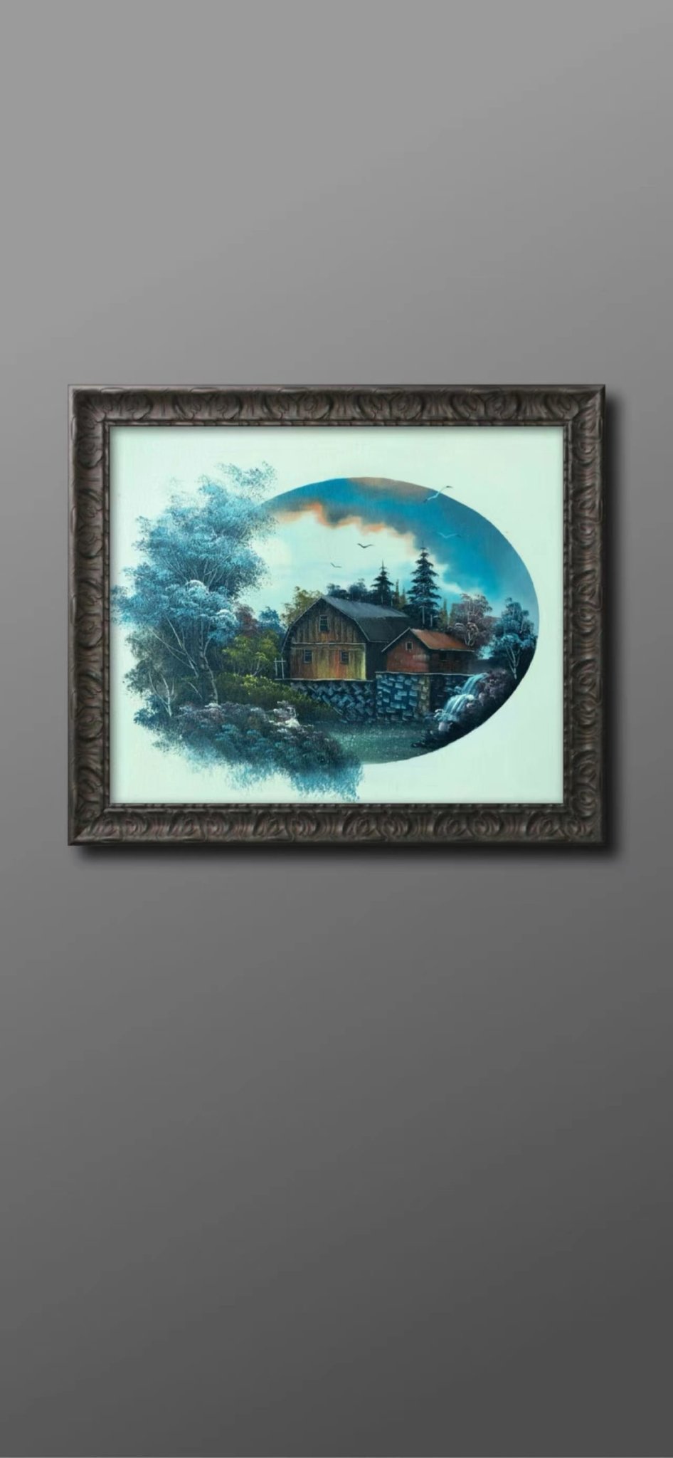 Old House 02 Painting - Landscape - Artvora