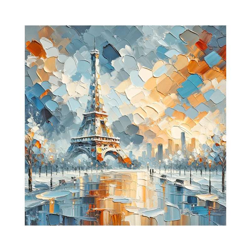 Paris in Color Painting - Landscape - Artvora