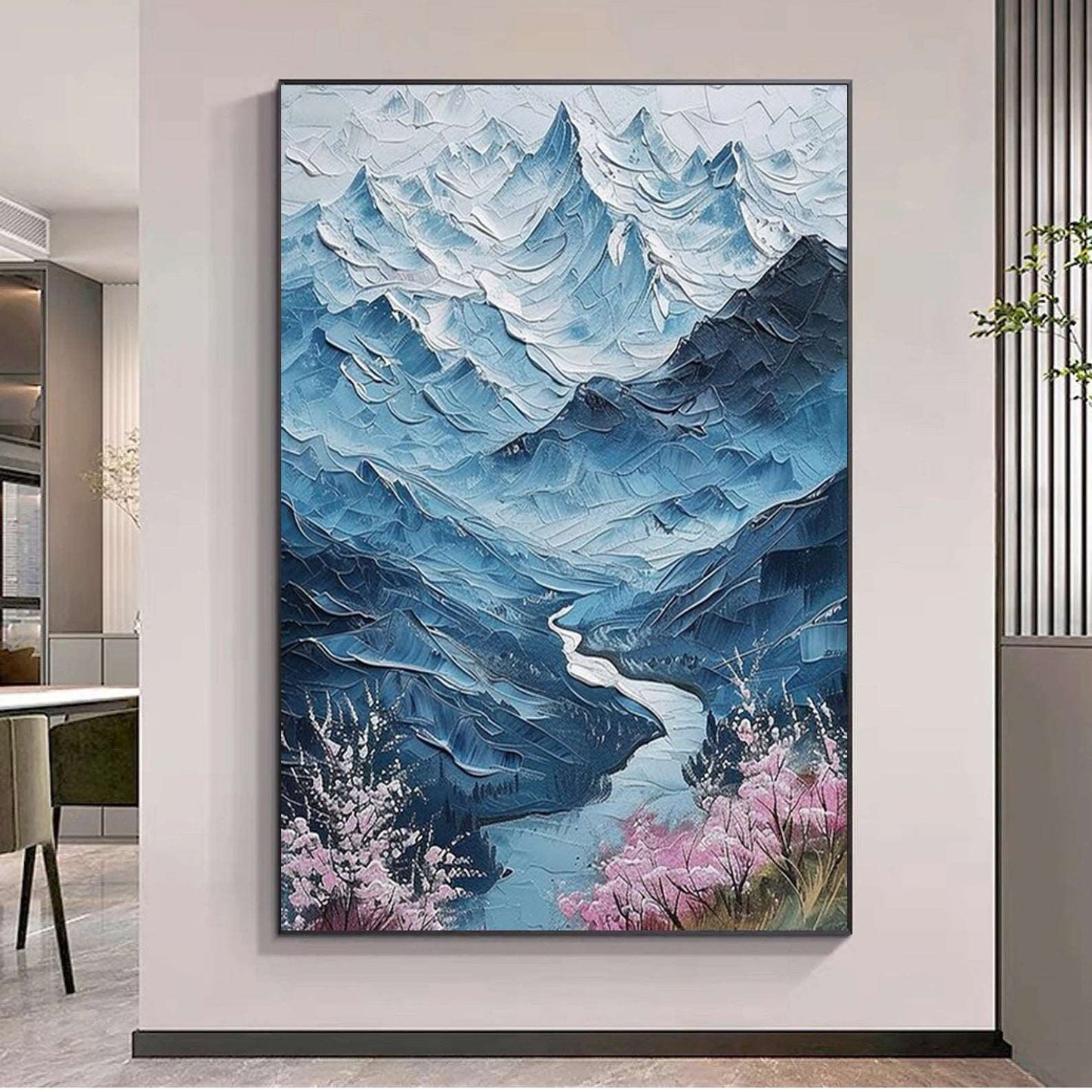 Peach Blossom Spring Painting - Landscape - Artvora