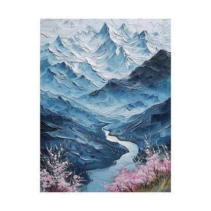 Peach Blossom Spring Painting - Landscape - Artvora