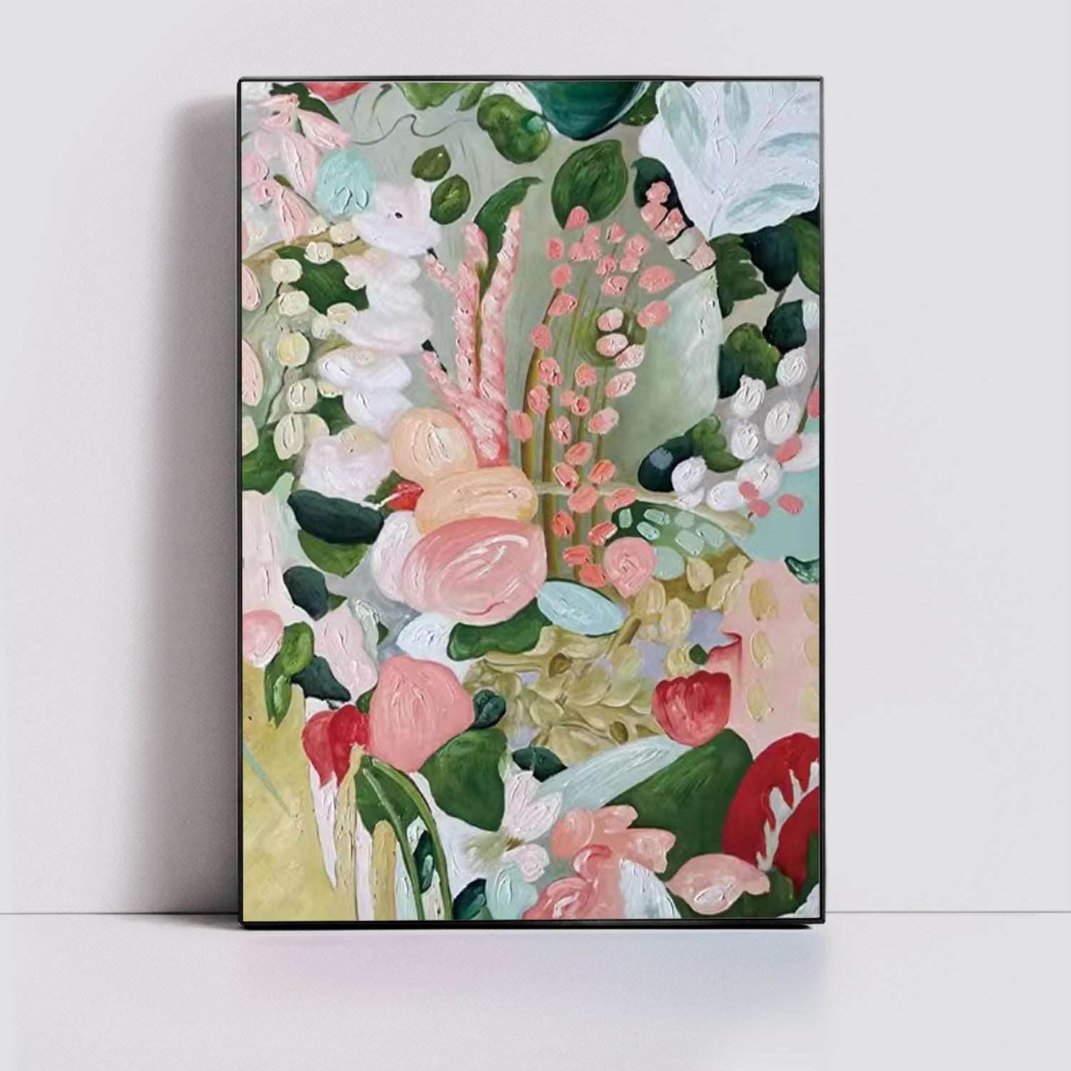 Pink Dream Painting - Flowers - Artvora