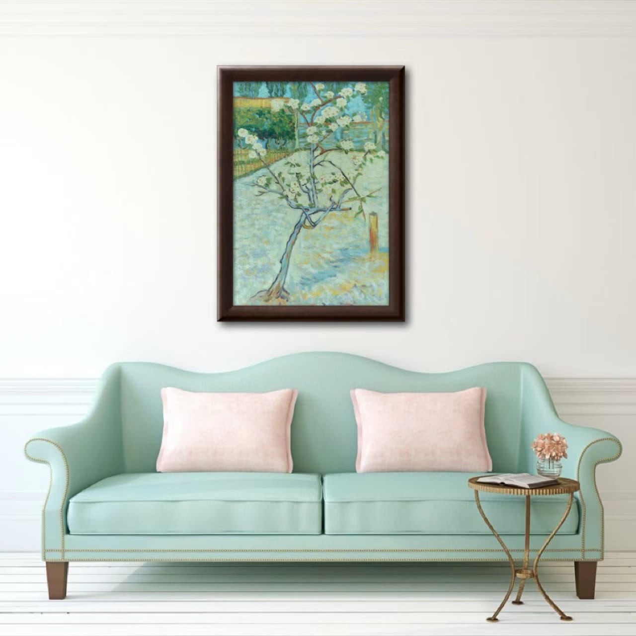 Plum Tree Painting - Flowers - Artvora